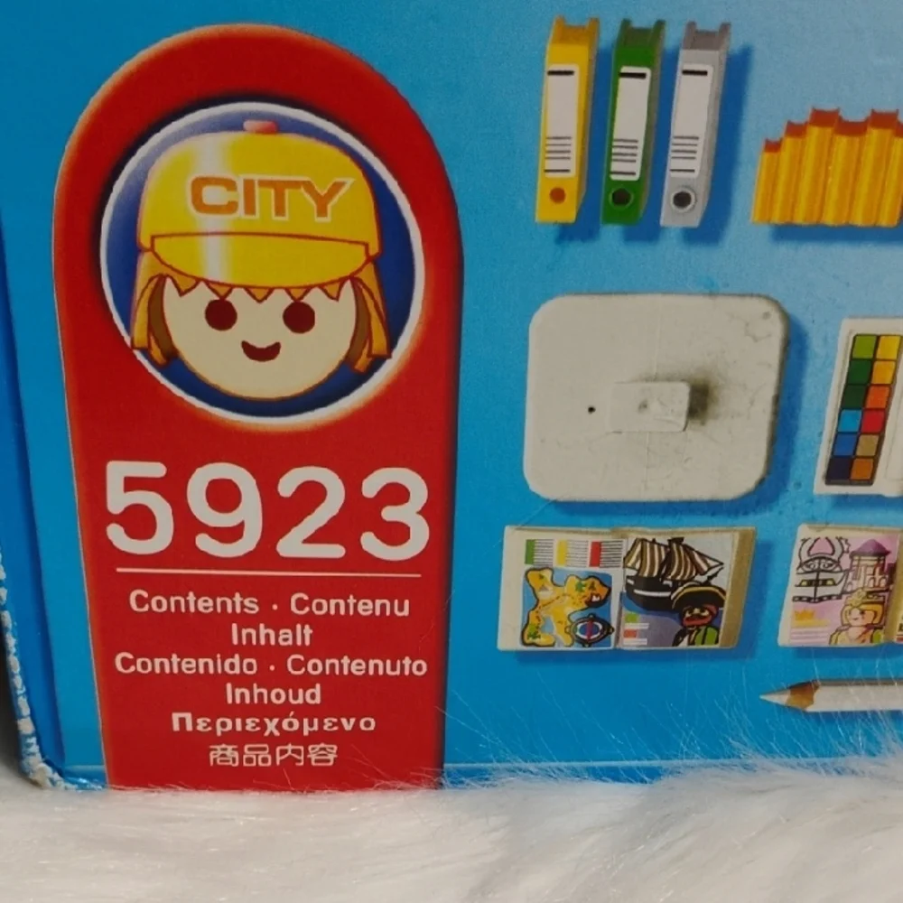 #203)Playmobil 5923 491pcs City School Building Blocks Set Vintage Creative Play